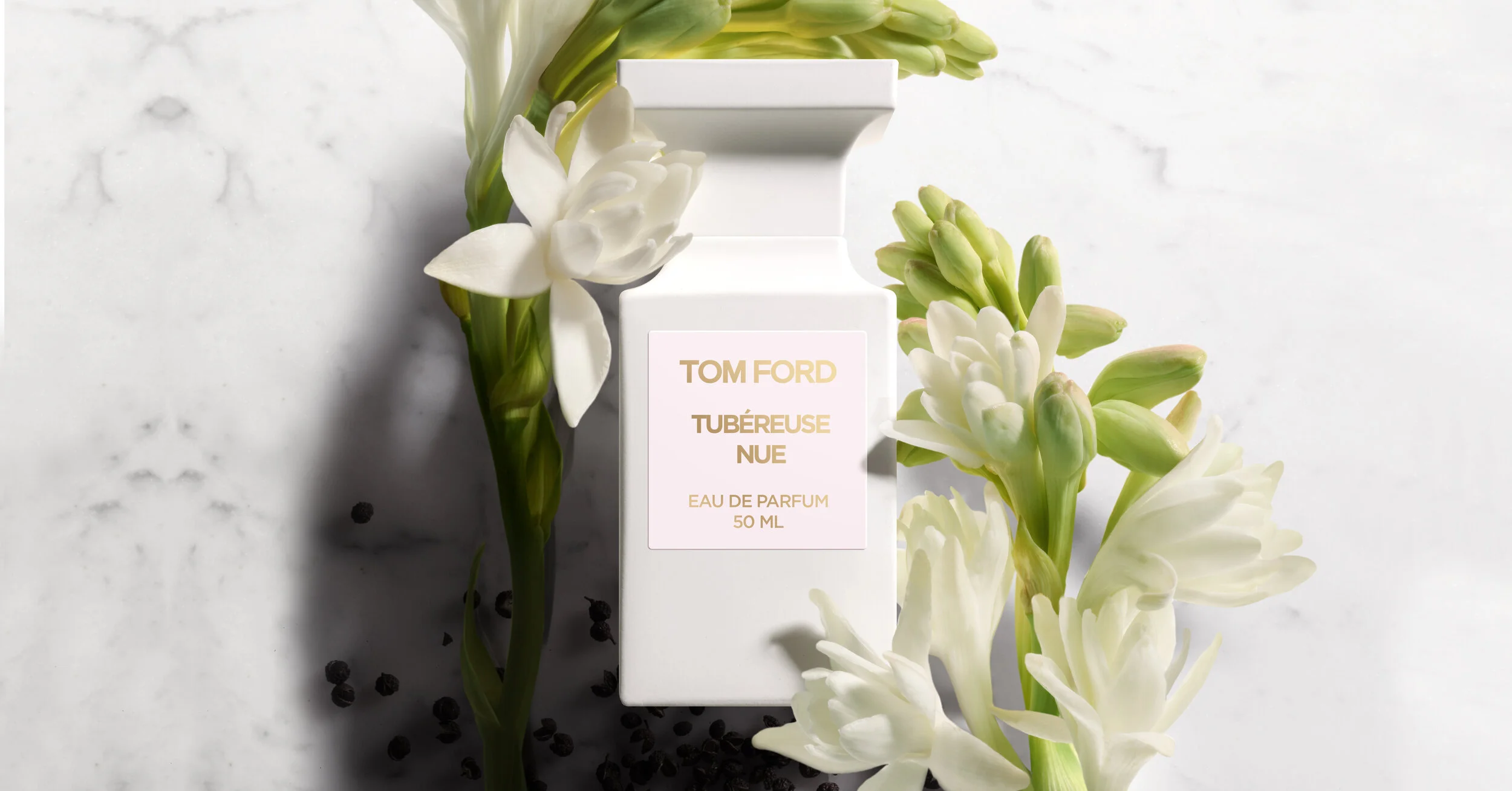 UPSIZE PH Tom Ford Beauty explores the duality of the tuberose flower